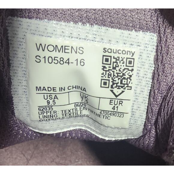 Saucony Womens Excursion TR14 Sneaker Sz 9.5 Gray Trail Running Shoe S10584-16 - Picture 11 of 11